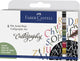 Faber castell fc-167508 pitt artist pen kalligrafieset 8 pennen