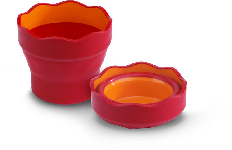 Afbeelding laden in galerijviewer, Faber castell fc-181517 watercup clic go roze oranje
