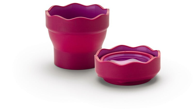 Afbeelding laden in galerijviewer, Faber castell fc-181517 watercup clic go roze oranje
