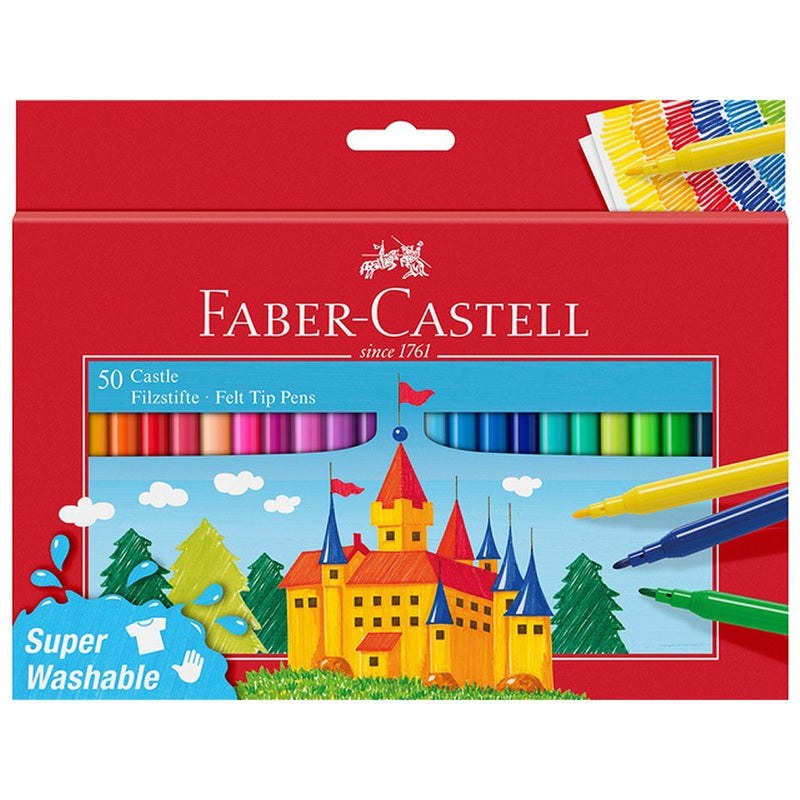 Afbeelding laden in galerijviewer, Faber castell fc-554204 viltstiften 50 stuks
