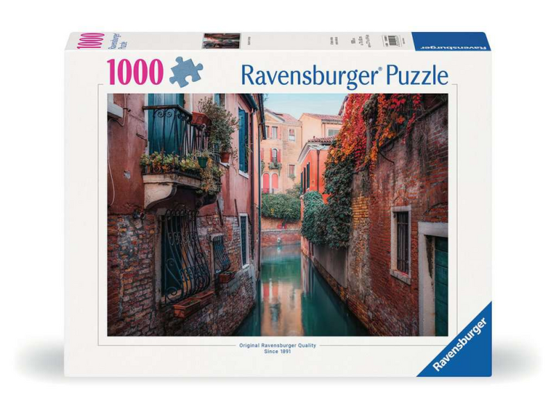 Afbeelding laden in galerijviewer, Ravensburger legpuzzel herfst in venetie, 1000st.
