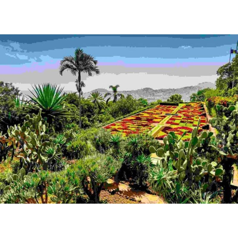 Afbeelding laden in galerijviewer, Ravensburger puzzel botanical garden, madeira 1000 stukjes
