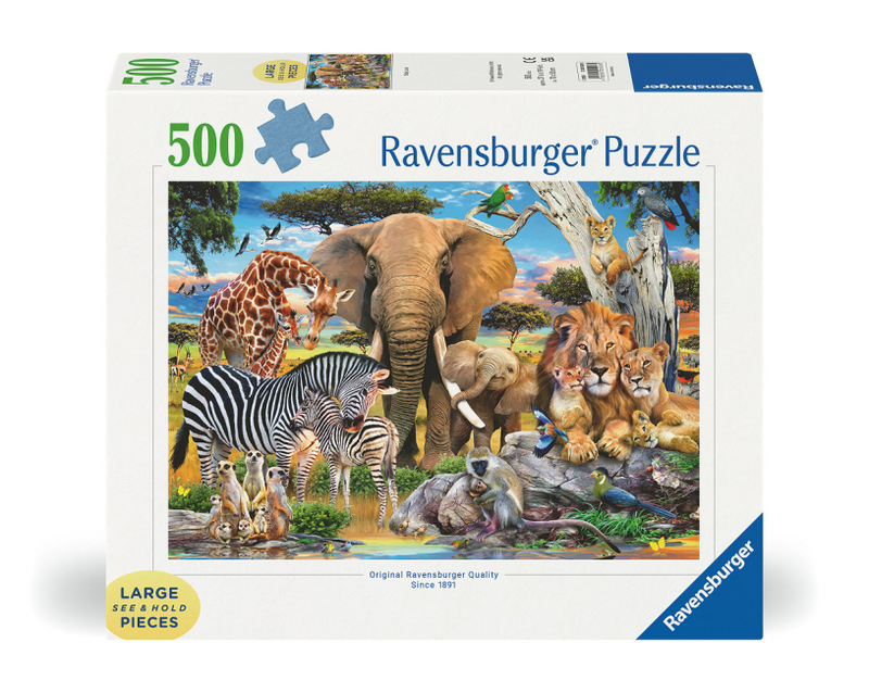 Afbeelding laden in galerijviewer, Ravensburger puzzel baby love - legpuzzel - 500 large format stukjes
