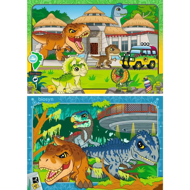Afbeelding laden in galerijviewer, Ravensburger legpuzzel jurassic world explorers, 2x24st.
