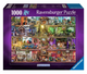Ravensburger legpuzzel the library of dogs, 1000st.