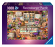 Ravensburger legpuzzel all seasons flowershop, 1000st.