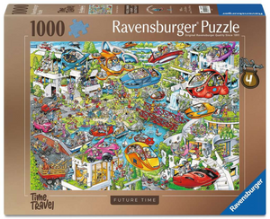 Ravensburger legpuzzel time travel 4 toekomst - 1000st.