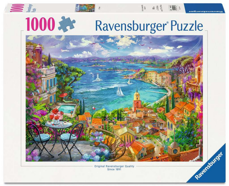 Afbeelding laden in galerijviewer, Ravensburger legpuzzel st. tropez - 1000st.
