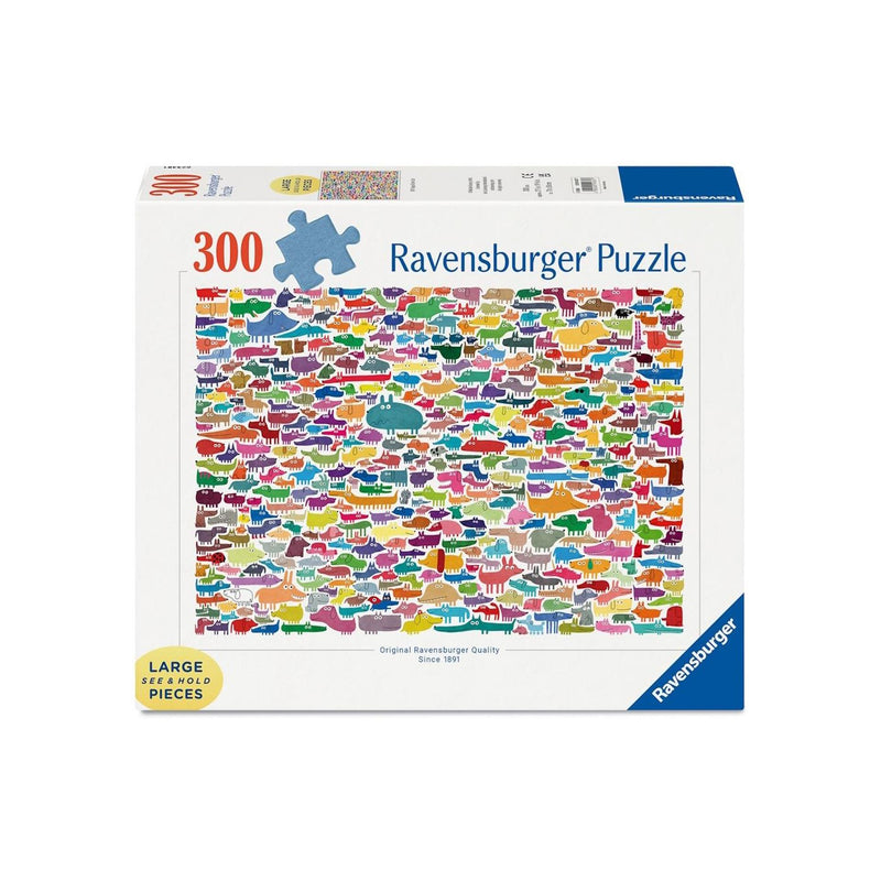 Afbeelding laden in galerijviewer, Ravensburger – 387 honden één kat – legpuzzel – 1000 stukjes
