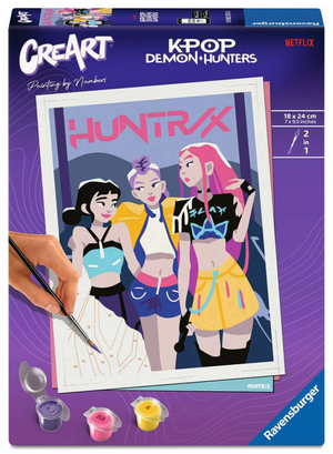 Ravensburger creart serie d - k-pop demon hunters: huntr x