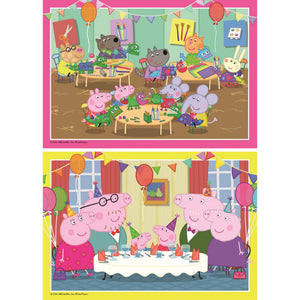 Ravensburger puzzel peppa pig 2x12pcs