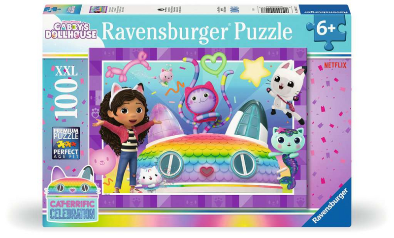 Afbeelding laden in galerijviewer, Ravensburger - gabby's dollhouse - legpuzzel - 100 xxl-stukjes
