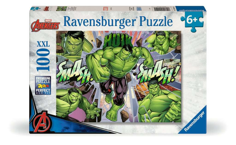 Afbeelding laden in galerijviewer, Ravensburger legpuzzel xxl marvel hulk, 100st.
