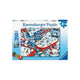 Ravensburger – drukte in het winterdorp – kinderpuzzel – 200 xxl stukjes