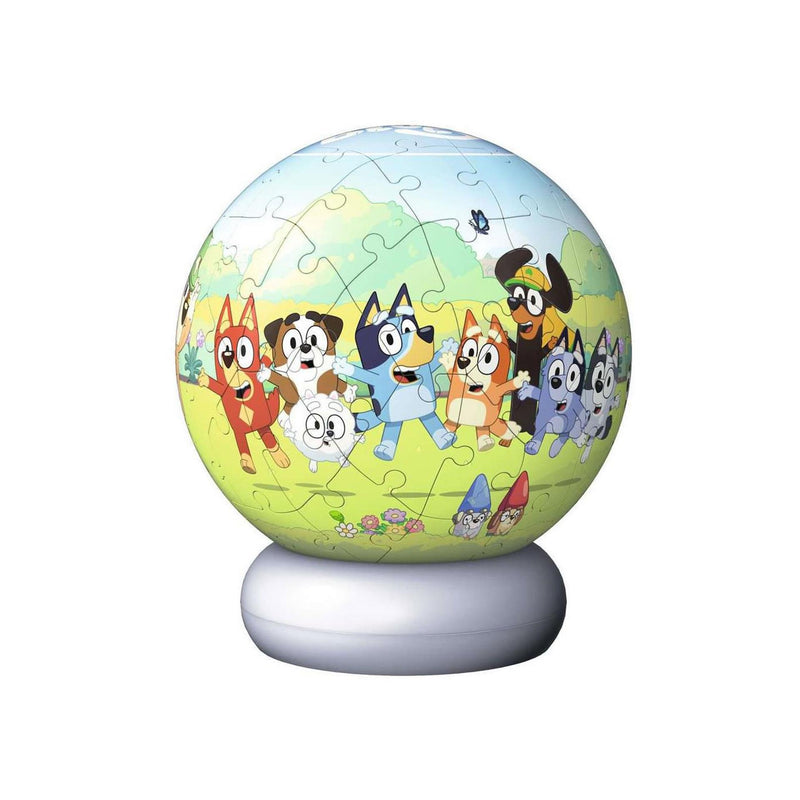 Afbeelding laden in galerijviewer, Ravensburger – bluey – 3d puzzle-ball nachtlicht – 73 stukjes
