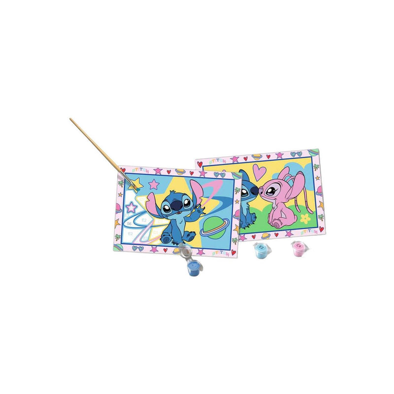 Afbeelding laden in galerijviewer, Ravensburger – creart: stitch angel – schilderen op nummer
