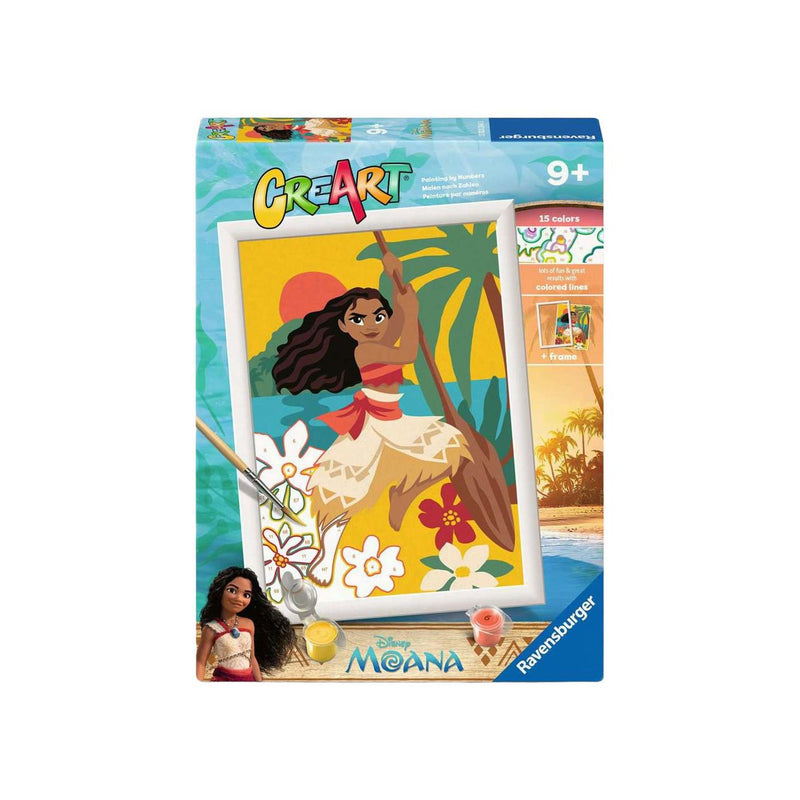 Afbeelding laden in galerijviewer, Ravensburger – creart: vaiana's adventures – schilderen op nummer
