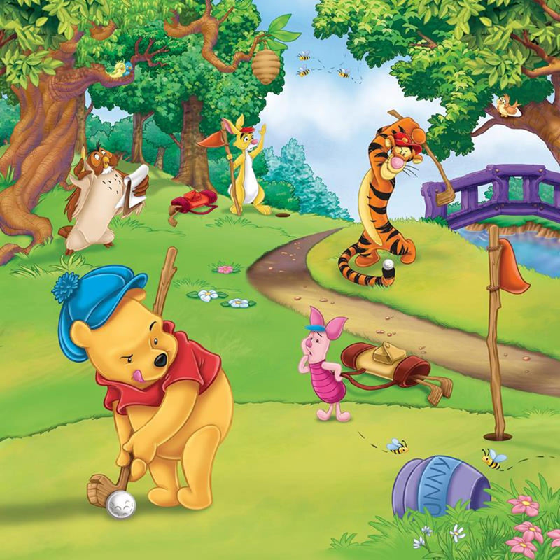 Afbeelding laden in galerijviewer, Ravensburger puzzel disney winnie the pooh sportdag - 3x49 stukjes - kinderpuzzel
