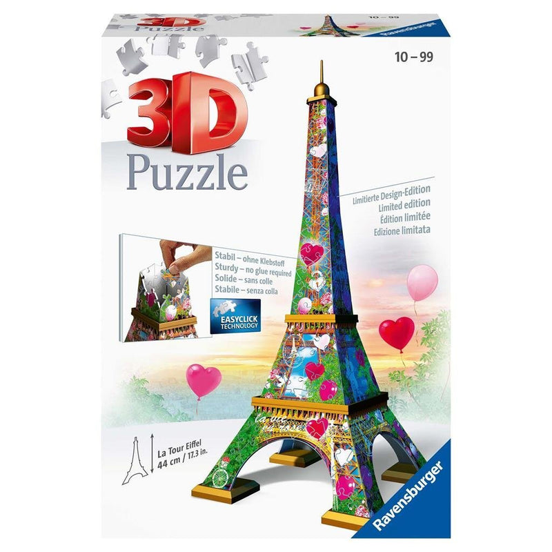 Afbeelding laden in galerijviewer, Ravensburger 3D Limited Edition Puzzel de Eiffeltoren 216 Stukjes
