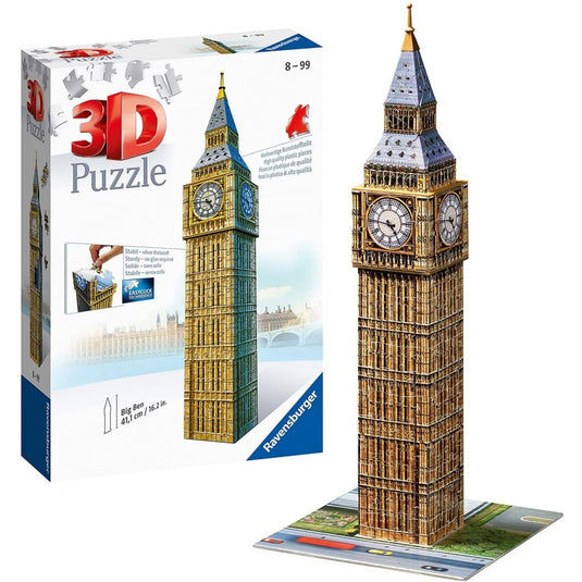 Ravensburger big ben - 3d puzzel gebouw van 216 stukjes
