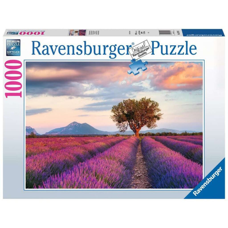 Afbeelding laden in galerijviewer, Ravensburger puzzel lavendelvelden 1000 stukjes

