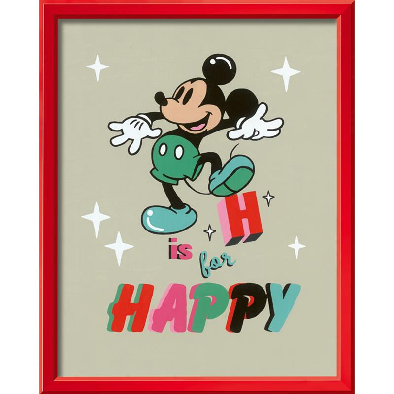 Afbeelding laden in galerijviewer, Ravensburger creart schilderen op nummer - h is for happy mickey mouse
