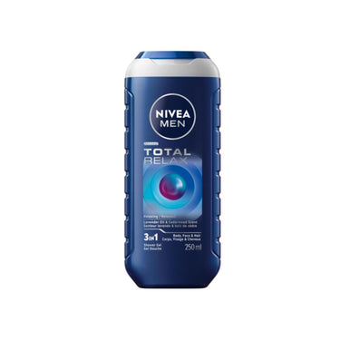 Nivea shower gel men 3-in-1 total relax 250ml