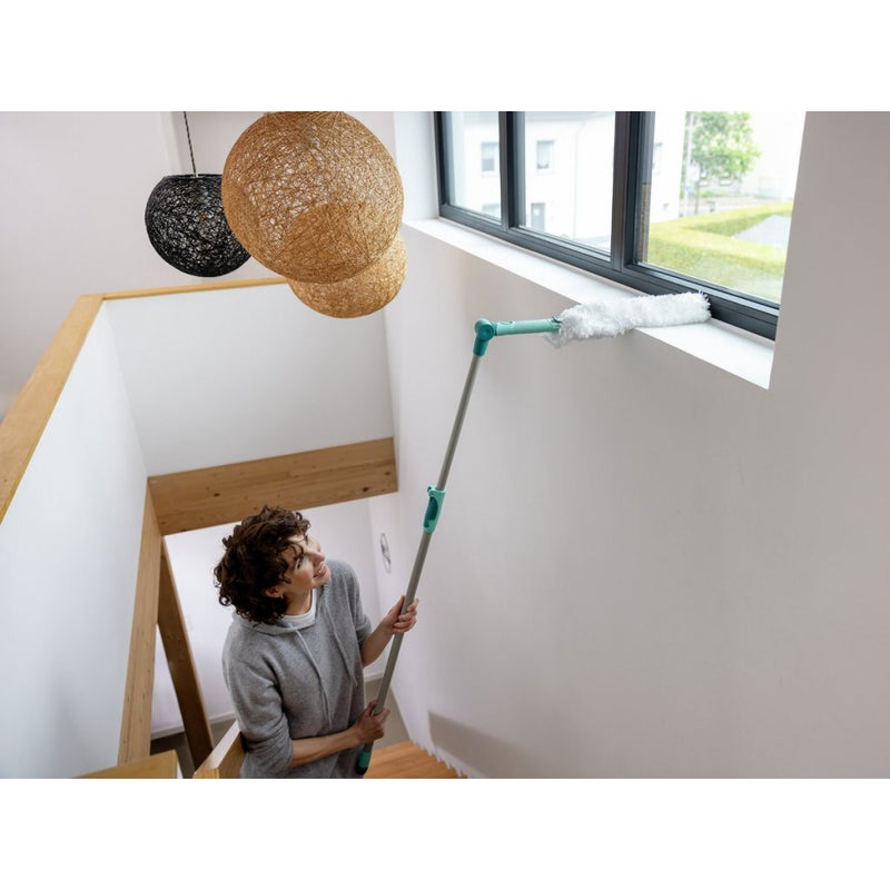 Afbeelding laden in galerijviewer, Leifheit superduster plumeau xl - wasbaar - 56 cm - flexibel - click system
