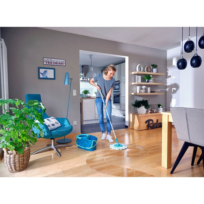 Afbeelding laden in galerijviewer, Leifheit clean twist disc mop ergo dweil set compleet

