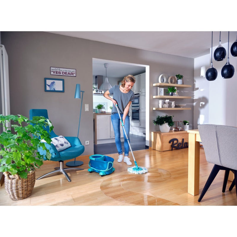 Afbeelding laden in galerijviewer, Leifheit mop ergo blauw
