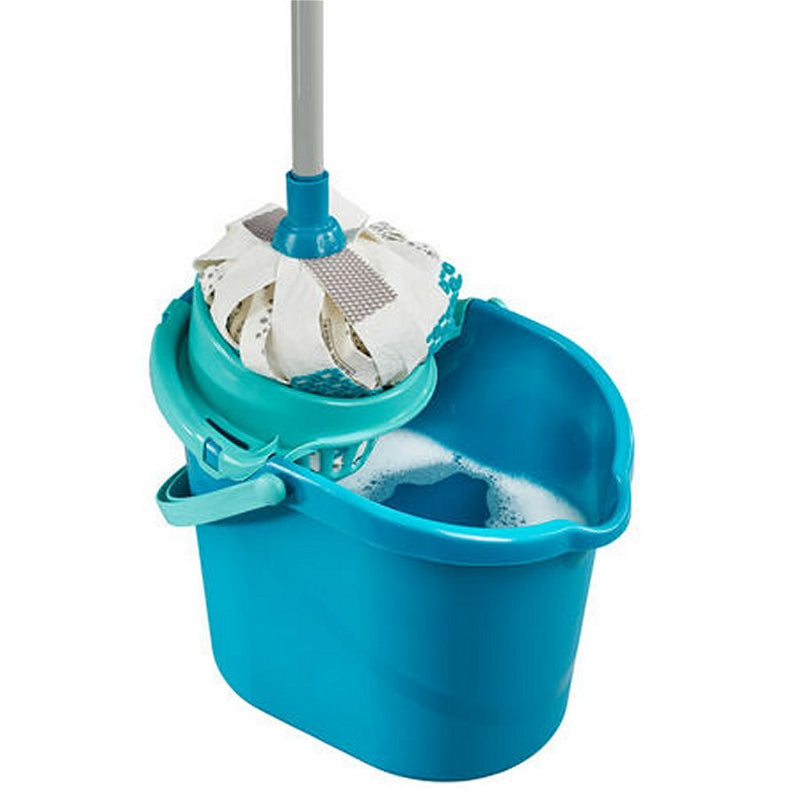 Afbeelding laden in galerijviewer, Leifheit power mop 3in1 - compleet systeem - mop - emmer met pers
