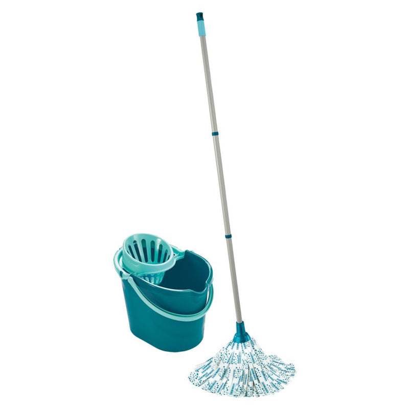Afbeelding laden in galerijviewer, Leifheit 56796 classic mop set groen wit
