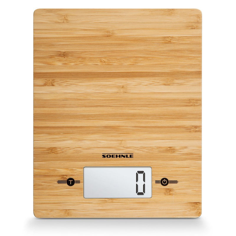 Afbeelding laden in galerijviewer, Leifheit soehnle keukenweegschaal bamboo - digitaal - 1 gram nauwkeurig - tot 5 kg
