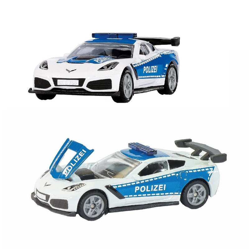 Afbeelding laden in galerijviewer, Siku 1525 chevrolet corvette zr1 polizei
