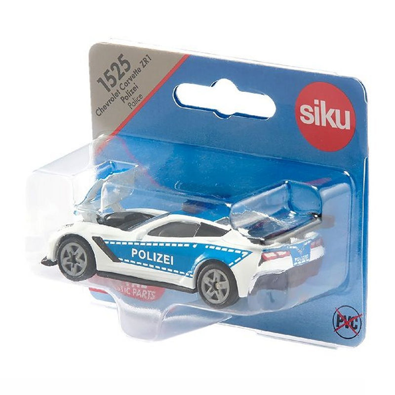 Afbeelding laden in galerijviewer, Siku 1525 chevrolet corvette zr1 polizei

