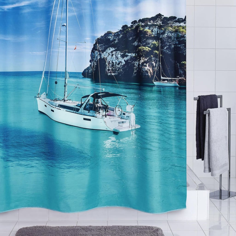 Afbeelding laden in galerijviewer, Ridder douchegordijn sailboat 180x200 cm
