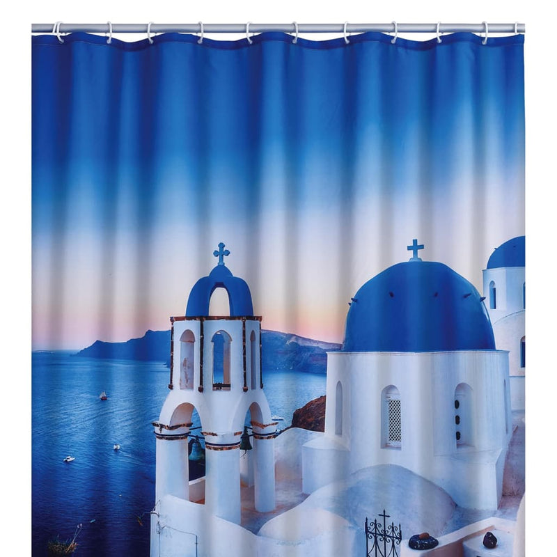 Afbeelding laden in galerijviewer, Ridder douchegordijn santorini 180x200 cm
