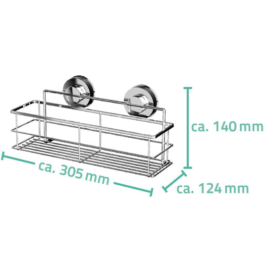 Ridder doucherek 30,5x12,4x14 cm chroom 12010200