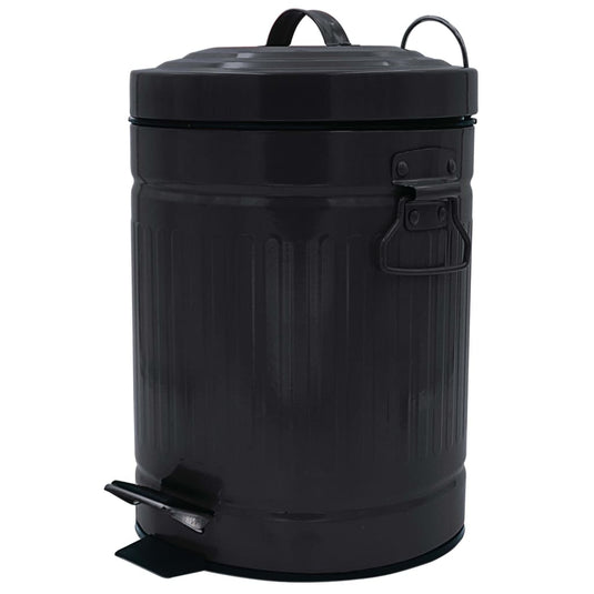 Ridder prullenbak pumba 5 l zwart