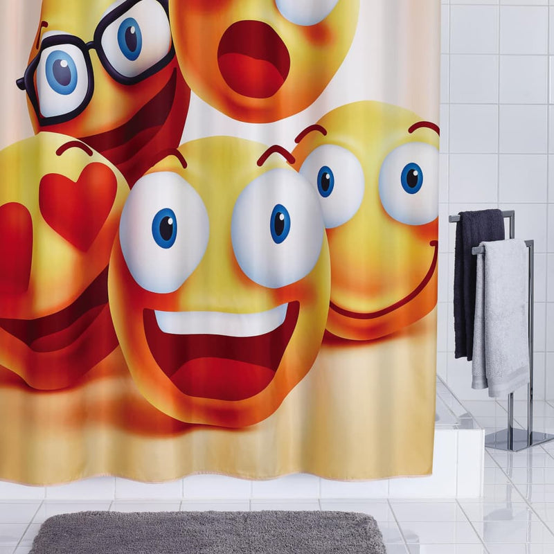 Afbeelding laden in galerijviewer, RIDDER RIDDER Douchegordijn Smile 180x200 cm
