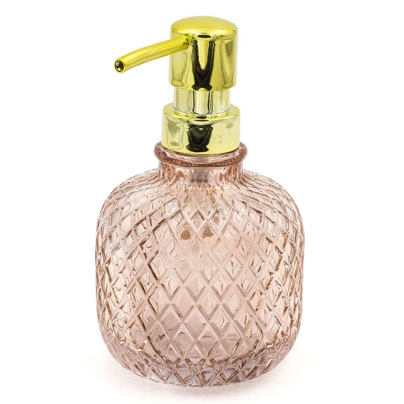 Afbeelding laden in galerijviewer, RIDDER RIDDER Zeepdispenser Jade 330 ml transparant roze
