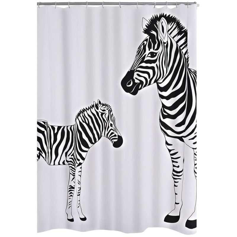 Afbeelding laden in galerijviewer, Ridder douchegordijn zebra 180x200 cm
