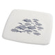 Ridder douchemat helgoland 54x54 cm wit en blauw