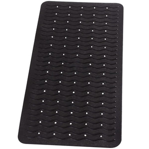 Ridder badmat anti-slip playa 80x38 cm zwart 68310