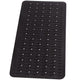 Ridder badmat anti-slip playa 80x38 cm zwart 68310