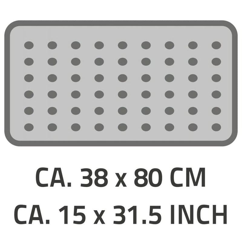 Afbeelding laden in galerijviewer, Ridder badmat anti-slip playa 80x38 cm zwart 68310
