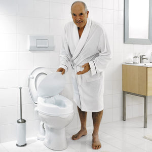 Ridder toiletbril met deksel 150 kg wit a0071001