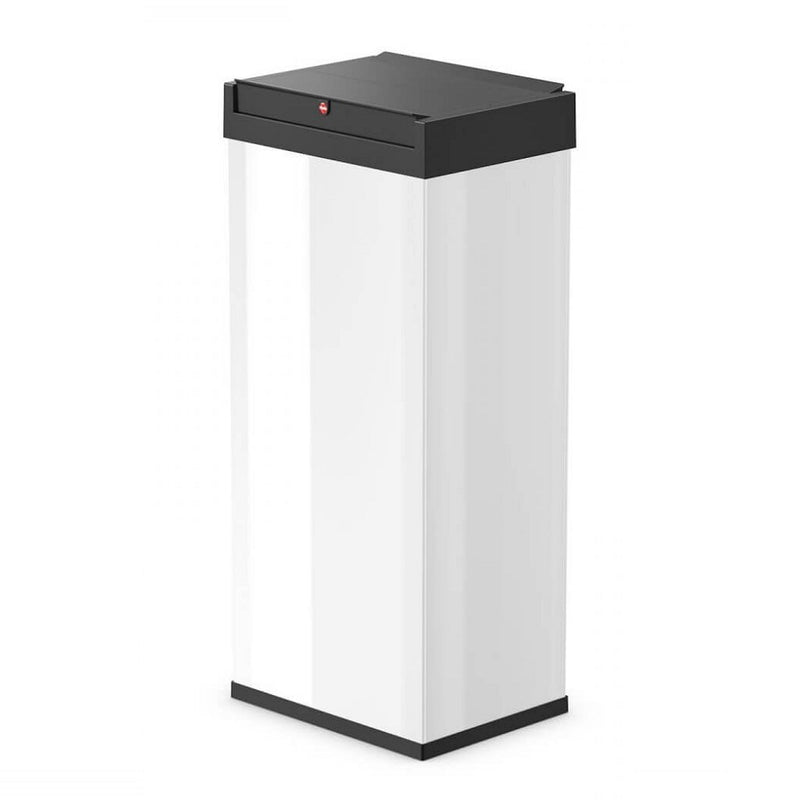 Afbeelding laden in galerijviewer, Hailo prullenbak met tuimeldeksel 8602310 wit big-box swing xl
