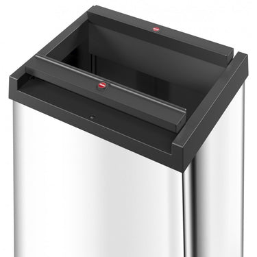 Hailo prullenbak met tuimeldeksel 8602310 wit big-box swing xl