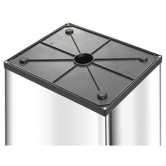 Hailo prullenbak met tuimeldeksel 8602310 wit big-box swing xl
